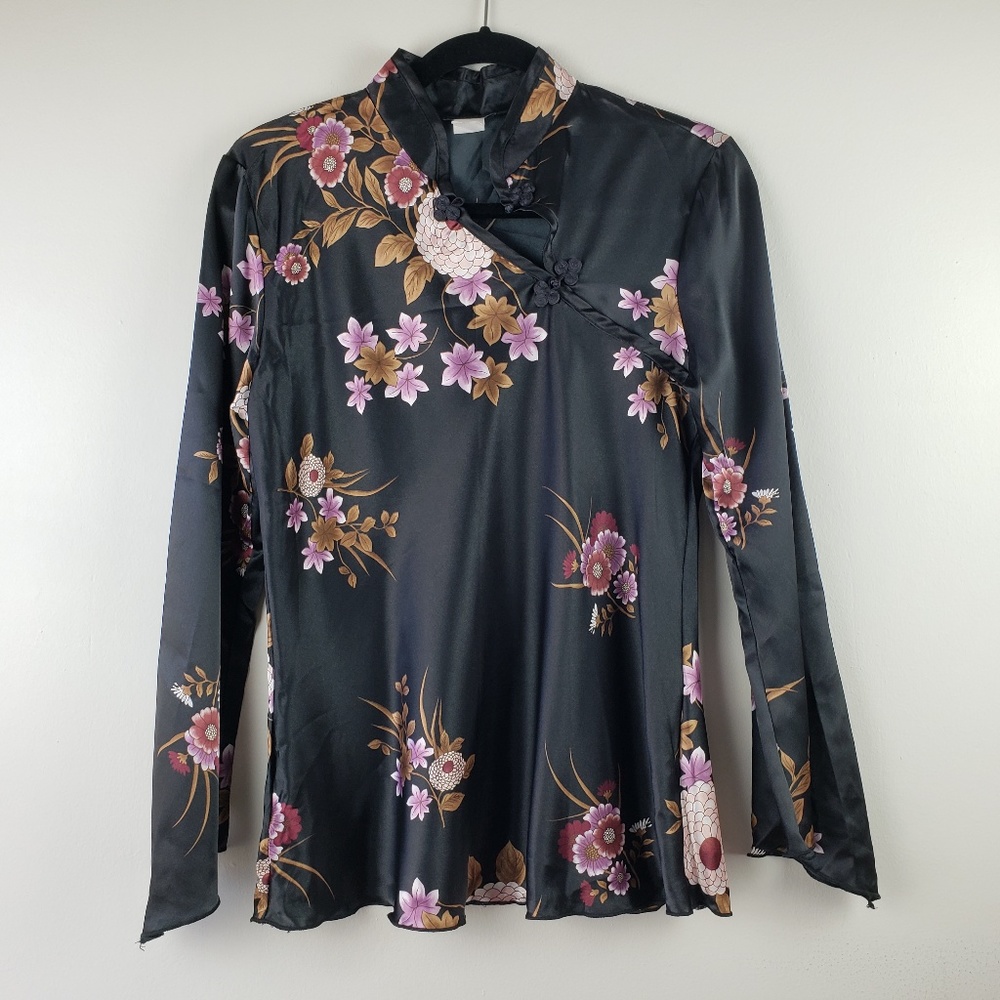 Fairweather women's chinese collar blouse